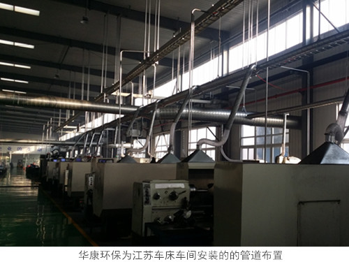 車床車間內的布置